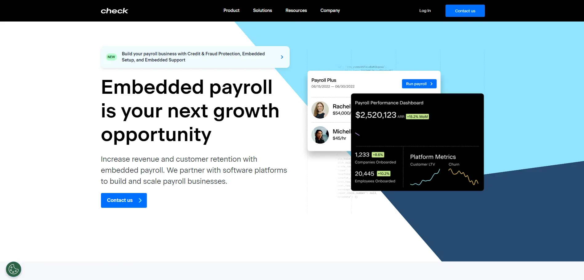 Marketing website for an payroll platform - Image - 1 - Aflowic Media