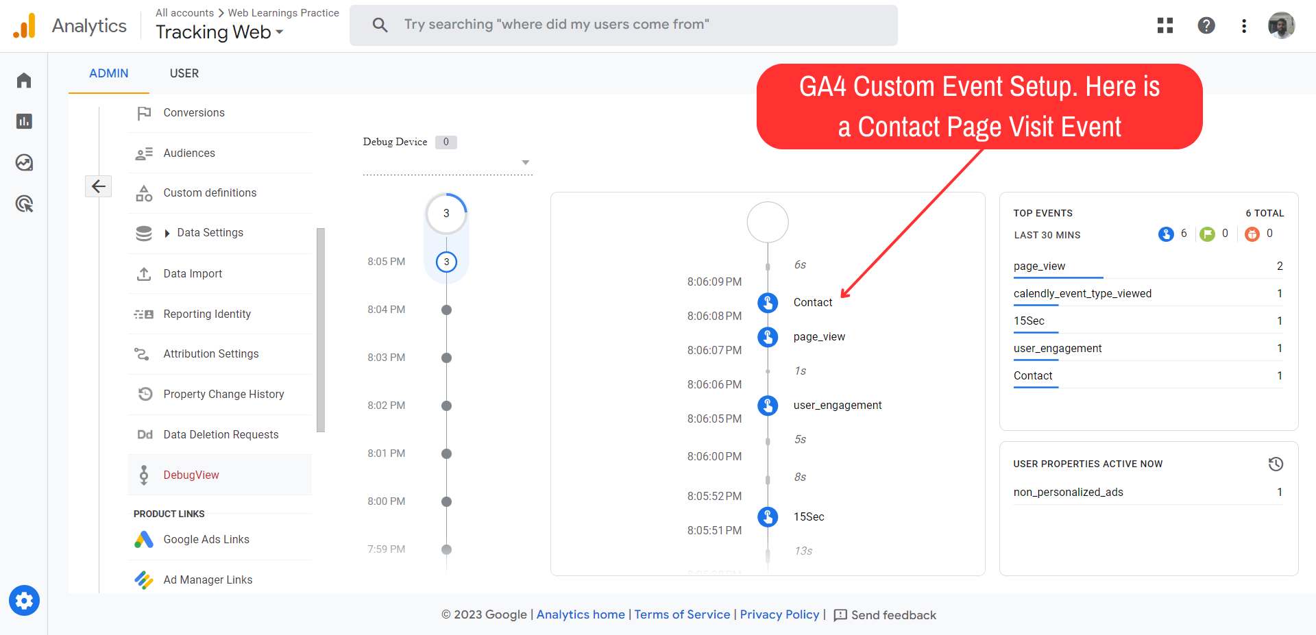 GA4 Custom Event Setup