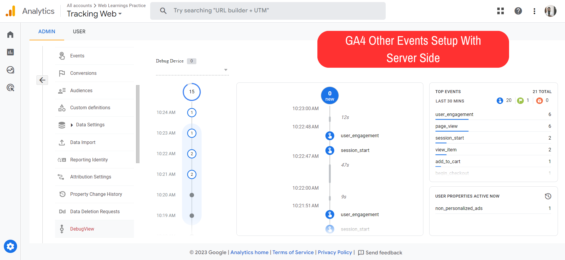 GA4 Other Events Setup With Server Side